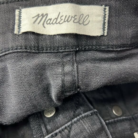 Madewell H3026. 9" Mid-Rise Skinny Jeans in Berkeley Black EUC - Picture 10 of 13